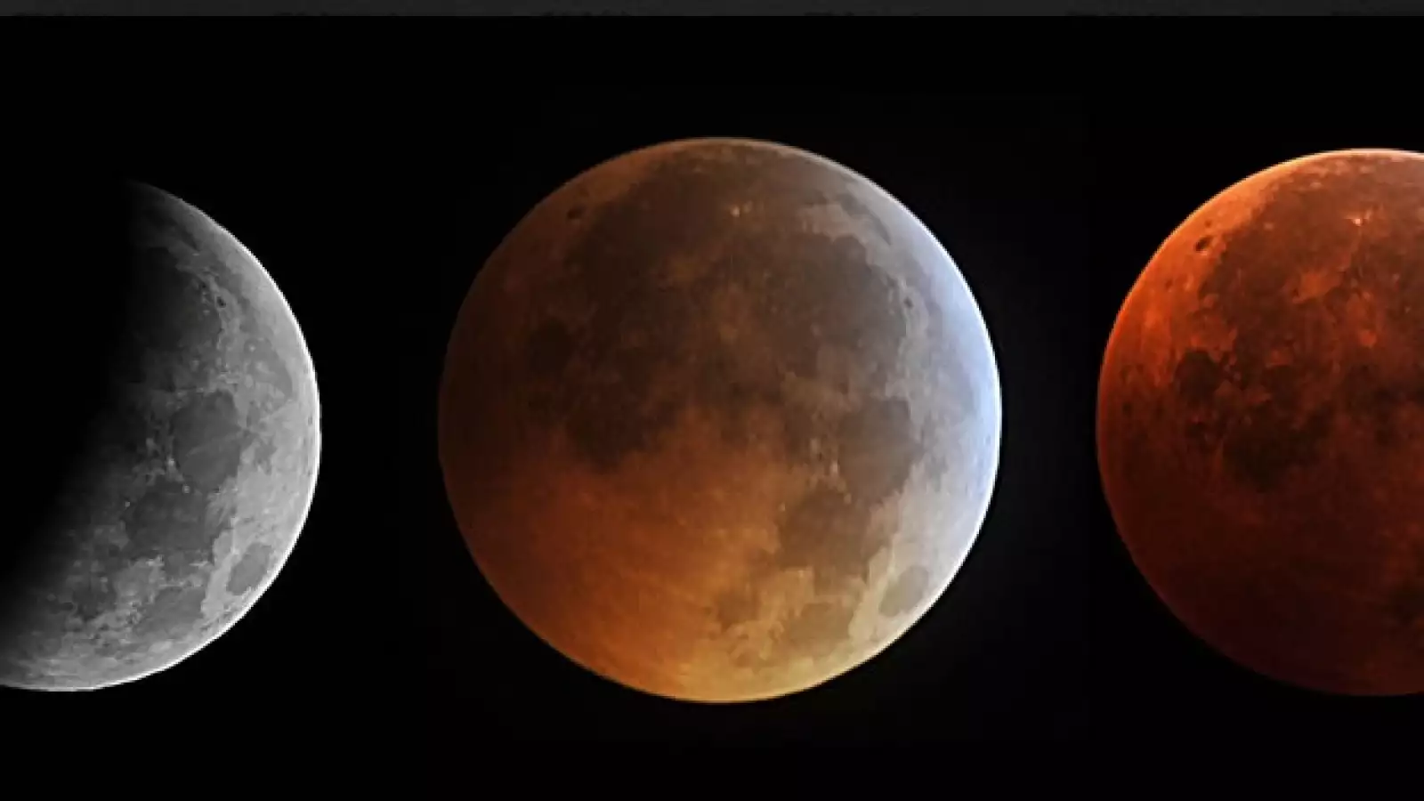 Un eclipse total de luna coincidió con el solsticio de invierno