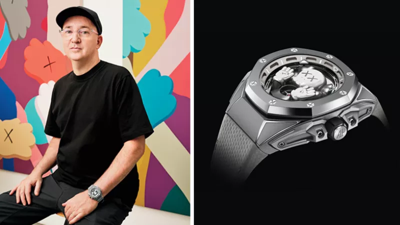 kaws colabora con audemars piguet en edicion limitada