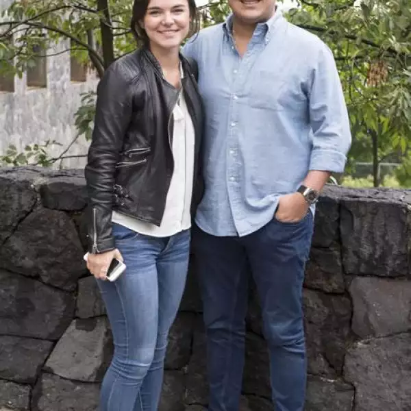 Nerea Muguerza y Luis Escobar