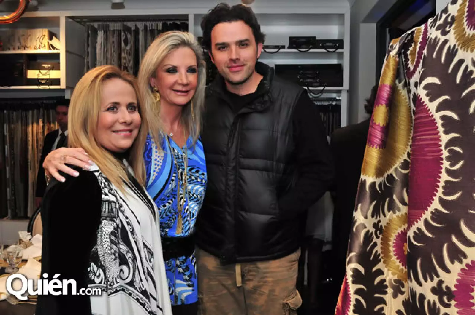 Allegra Dayan, Gina Diez Barroso y Fernando Rovzar