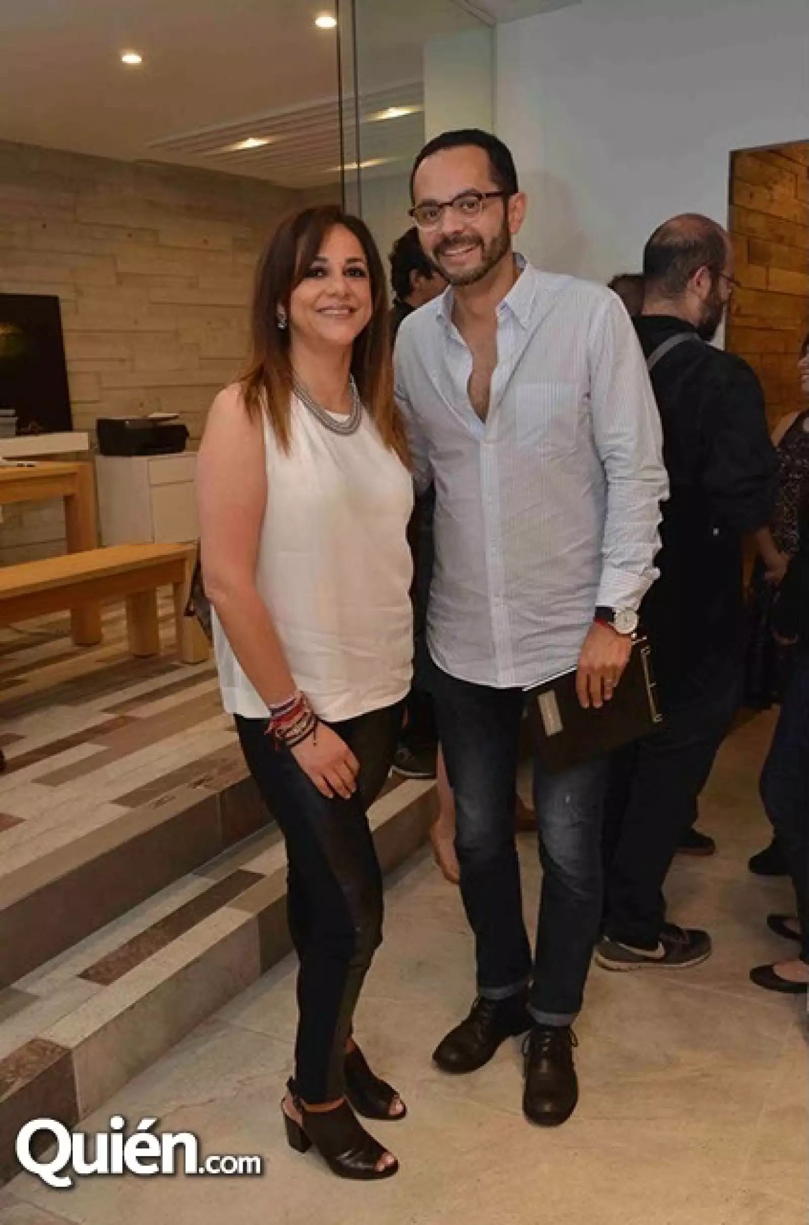 Gabriela Novelo y Gustavo Villegas.