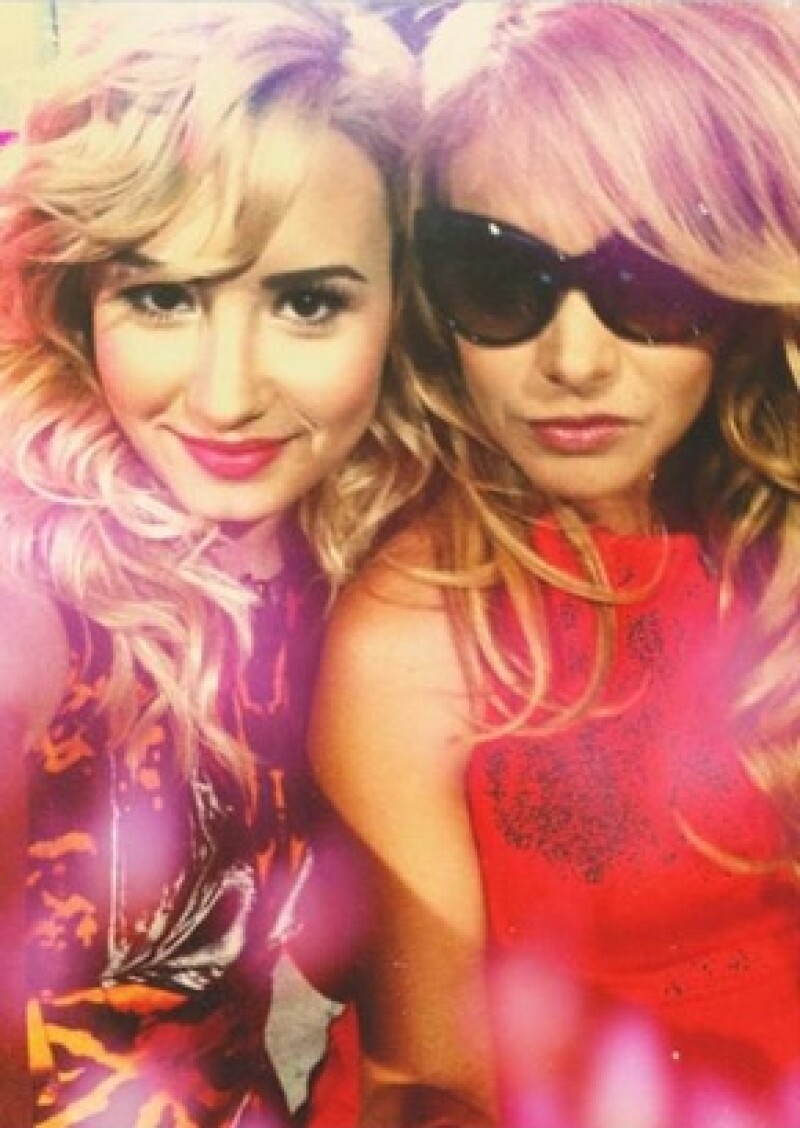 Demi y Paulina se conocieron en The X Factor y allí surgió una gran amistad.