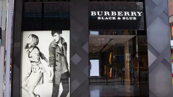 Burberry Black & Blue in Hong Kong