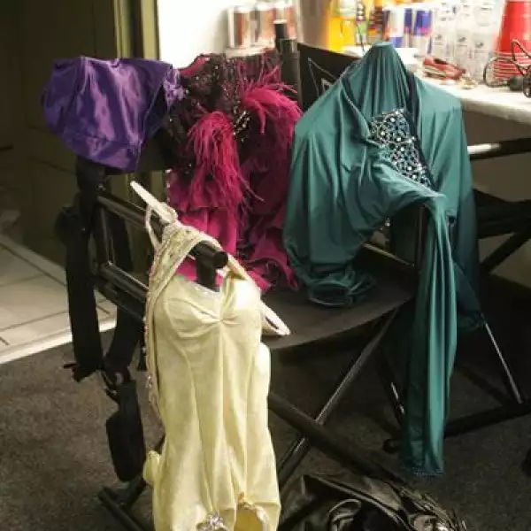 Backstage Gloria Trevi