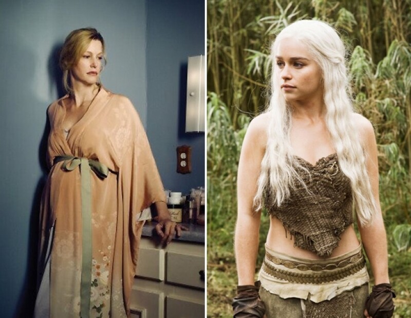 Anna Gunn - Emilia Clarke