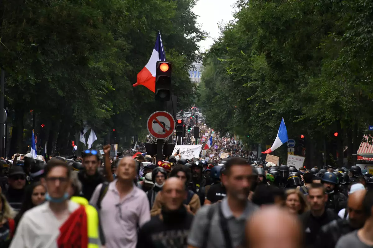 francia protestas