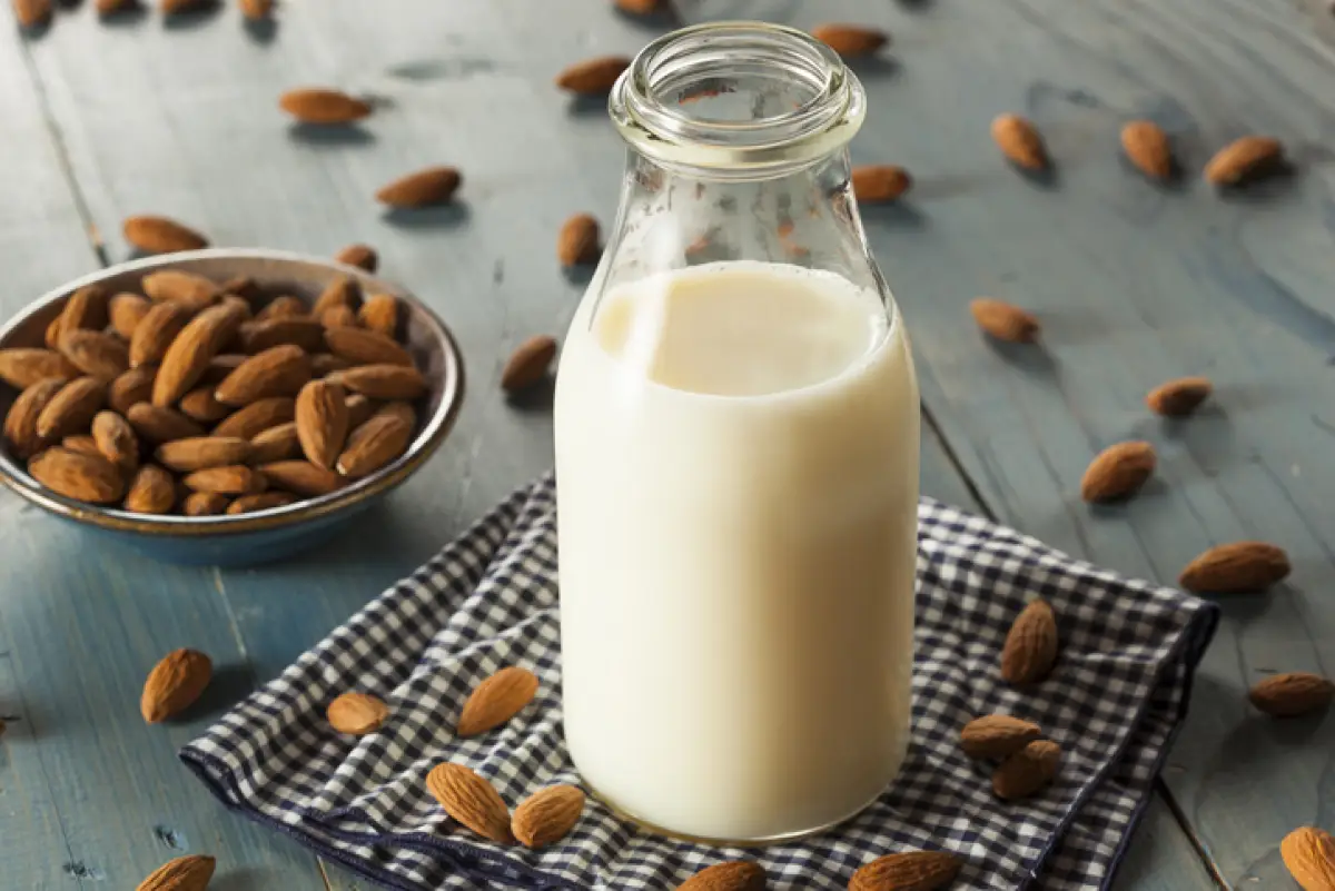 Leche de almendra