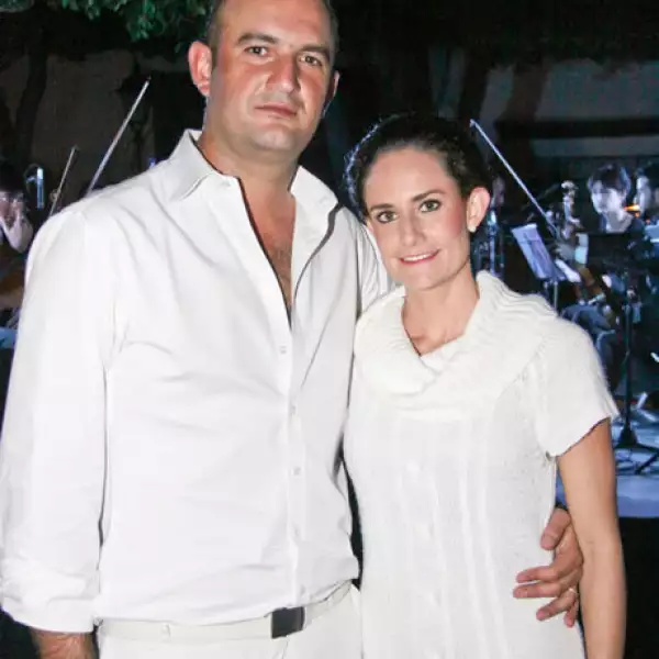 Jorge Roiz y Pamela Quiroz