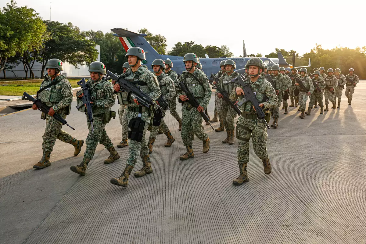 Arriban Fuerzas Armadas Sinaloa