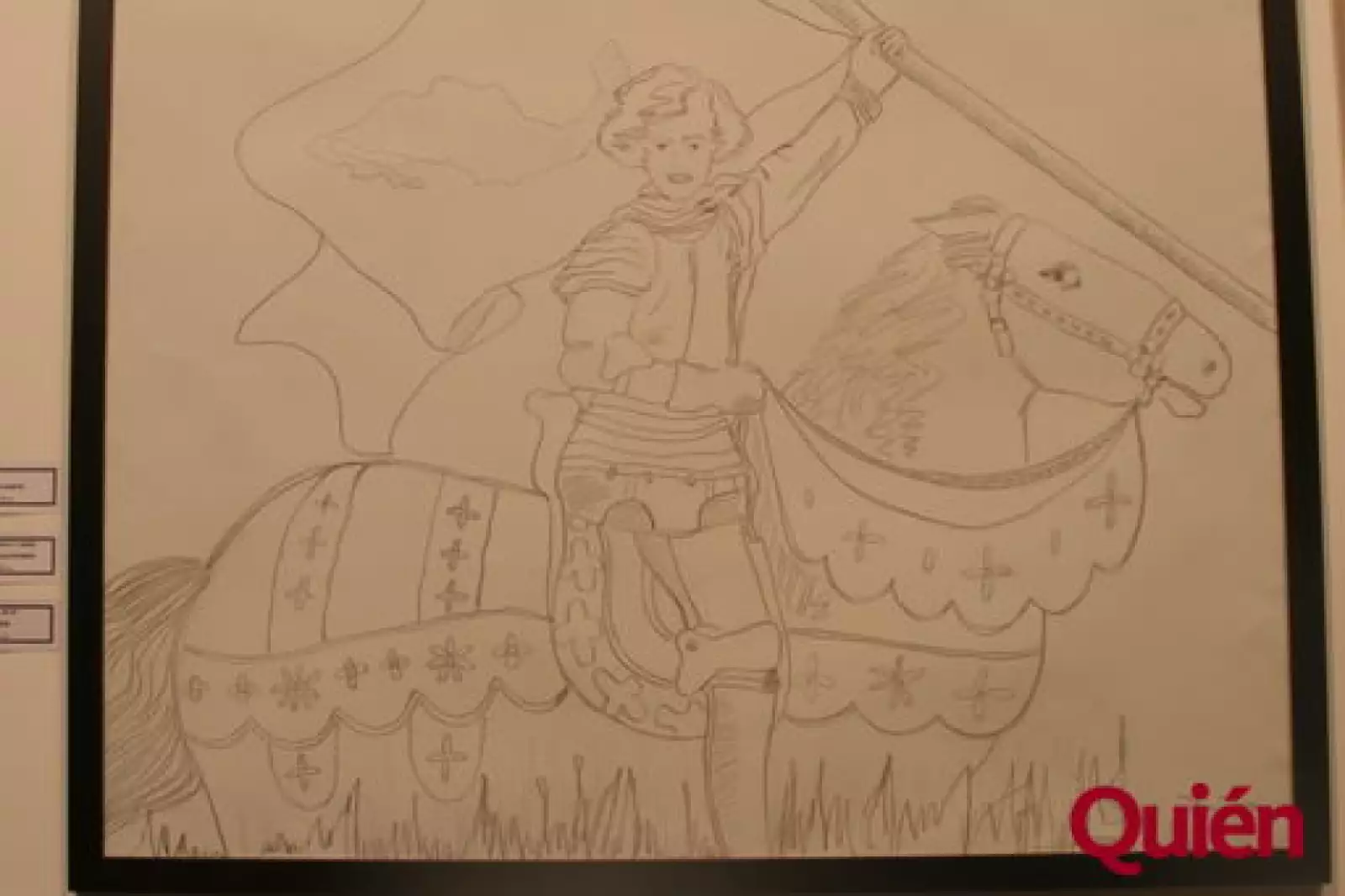 Dibujo "Declaración de fe”. De Denise Dresser