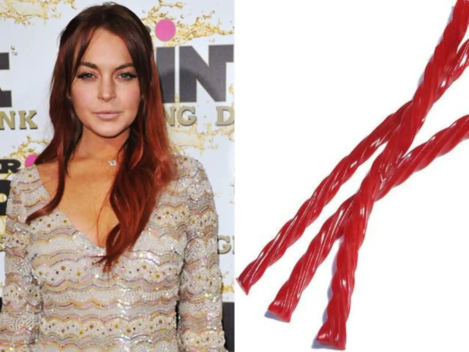 Lindsay Lohan no perdona ni siquiera en rehabilitación disfrutar de sus caramelos suaves preferidos `Twizzlers´.