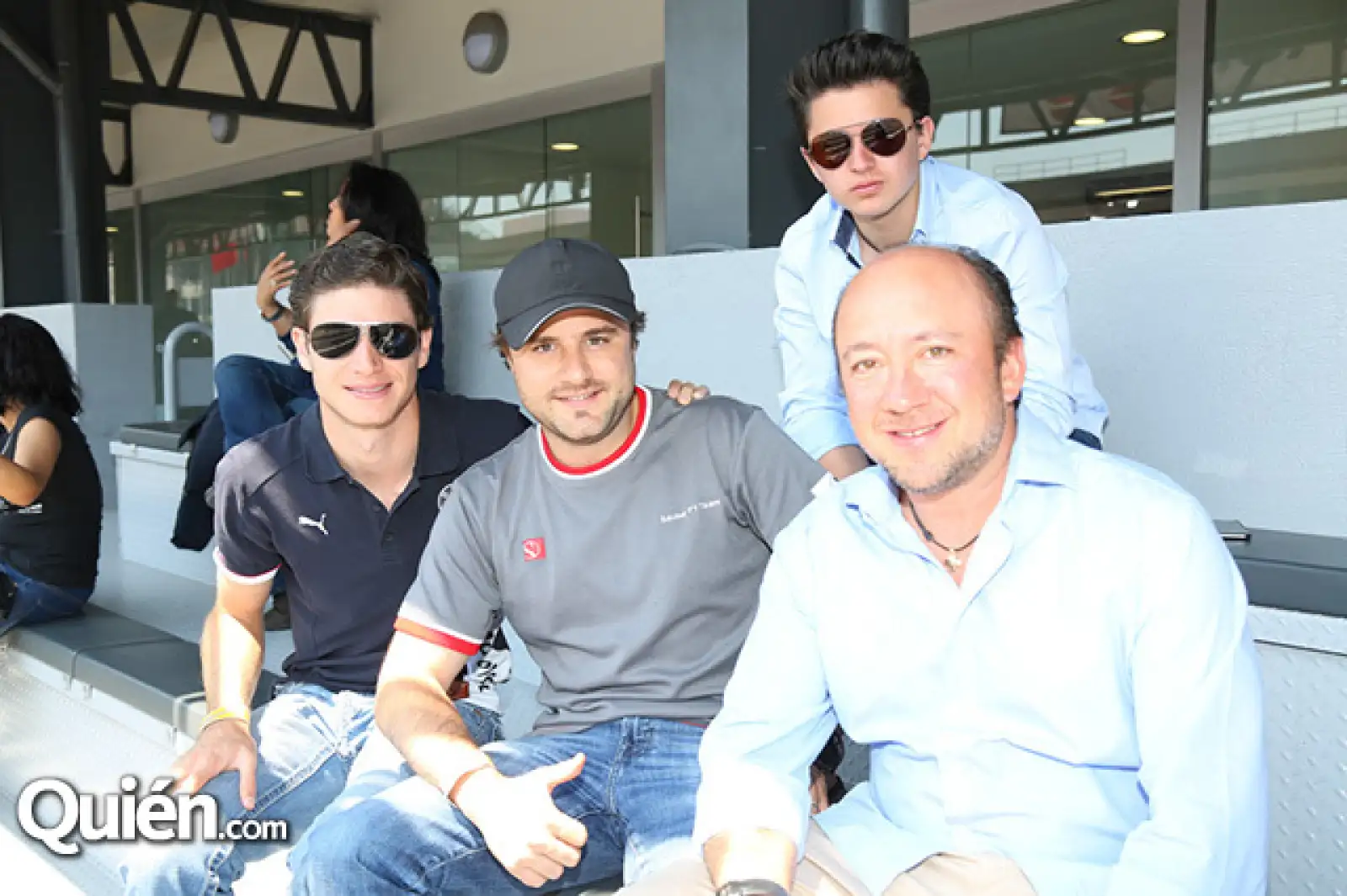 Antonio y Alejandro Saitcevsky, Juan Carlos García y Philip Retteg