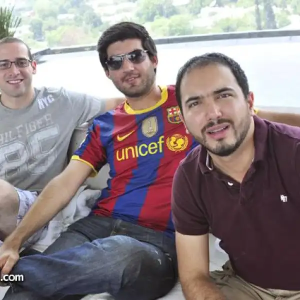 Nino Quintanilla,Carlos Tejeda y Jorge García