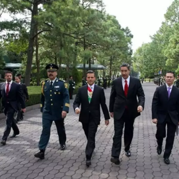 peña llega al informe