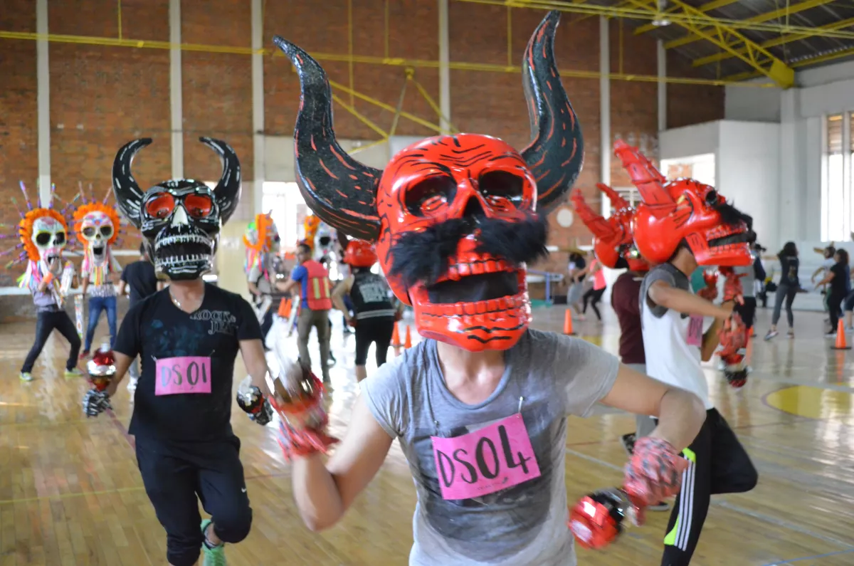 Aspecto de los ensayos 