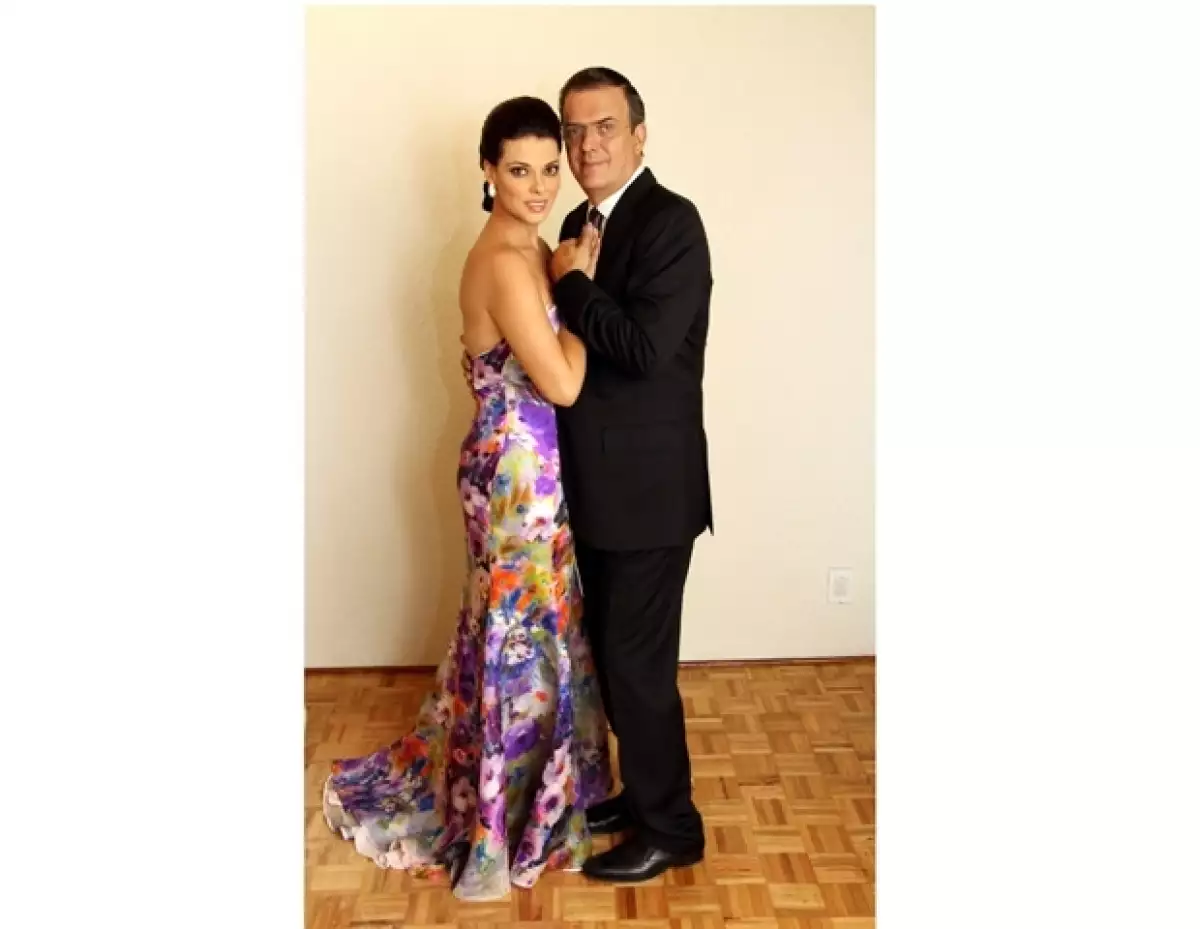 Así posaron el día de su boda el 7 de octubre de 2012.