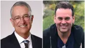 Ricardo Salinas Pliego y David Faitelson