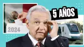 AMLO celebra 5 años de ganar la presidencia de México