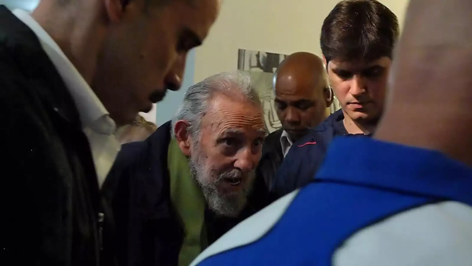 fidel castro, reaparicion, galería