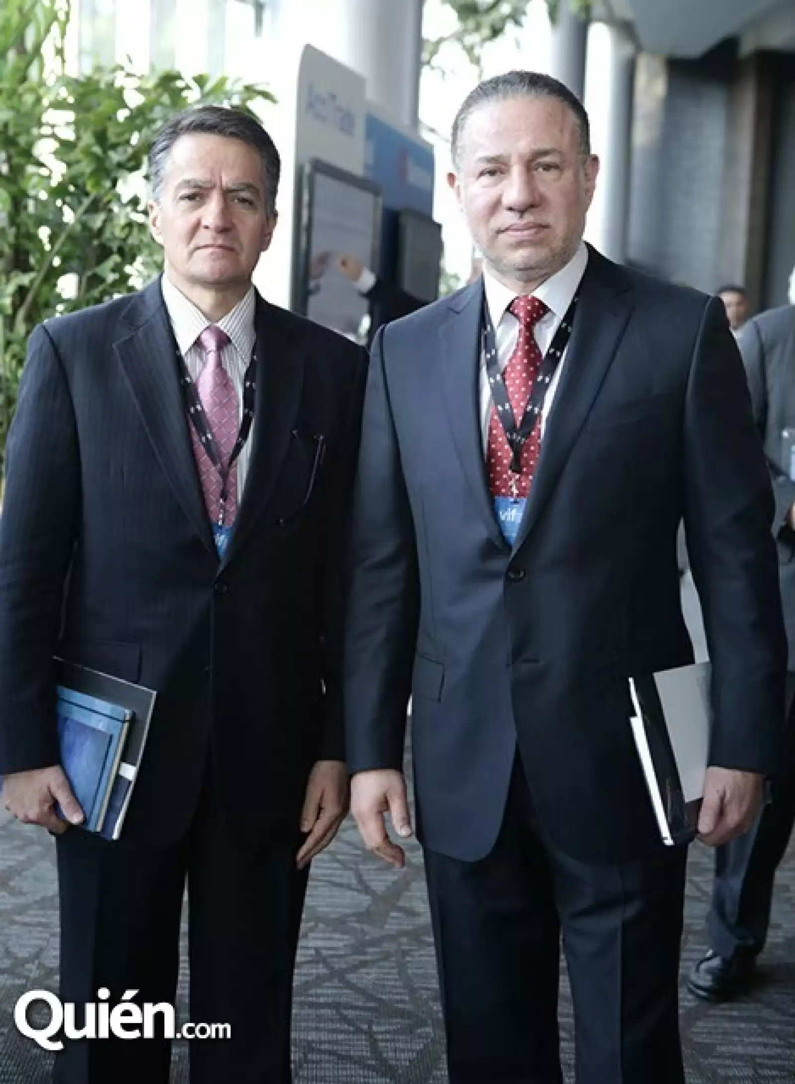 Jesús Barney y Víctor Almeida