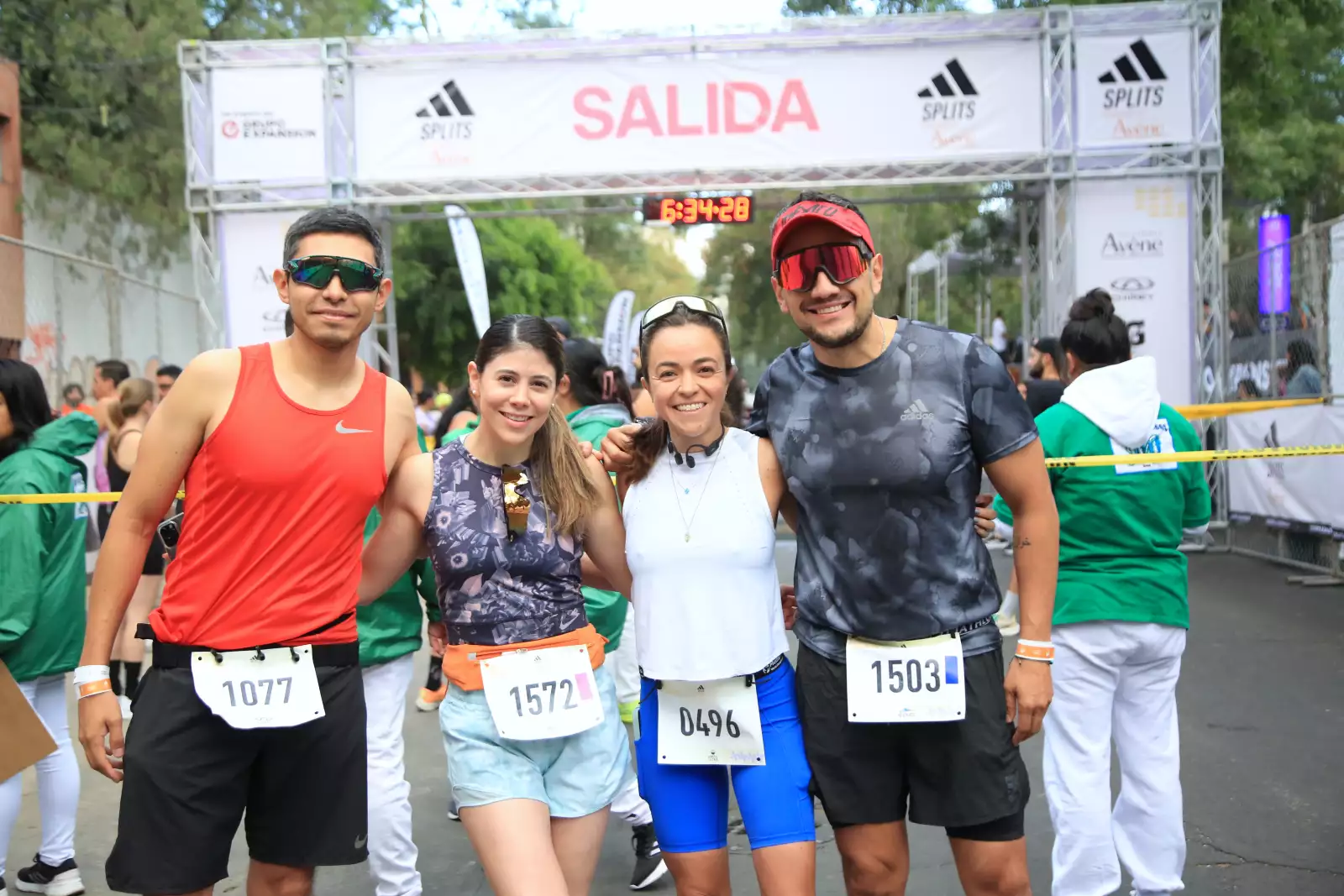 Antonio Narváez , Alejandra Díaz, Paola Villaseñor e Iván Ol