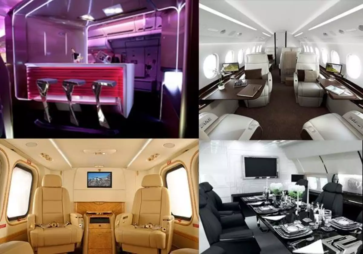 Interiorismo aeron�utico de lujo