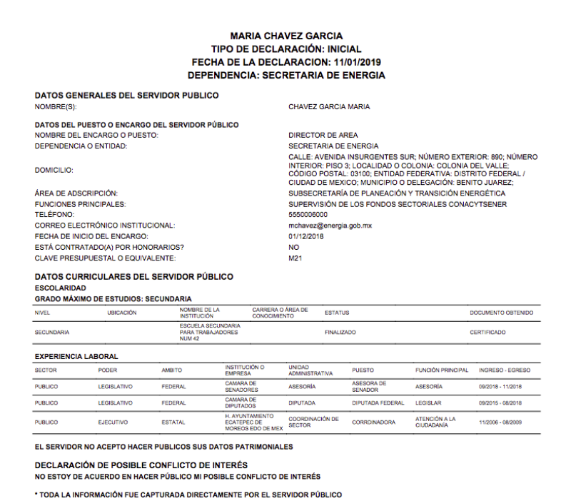 Declaranet_María chávez