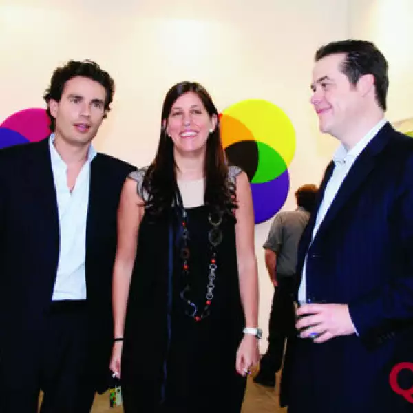 Rodrigo Franco, Federica Simón, Juan Domingo Beckman