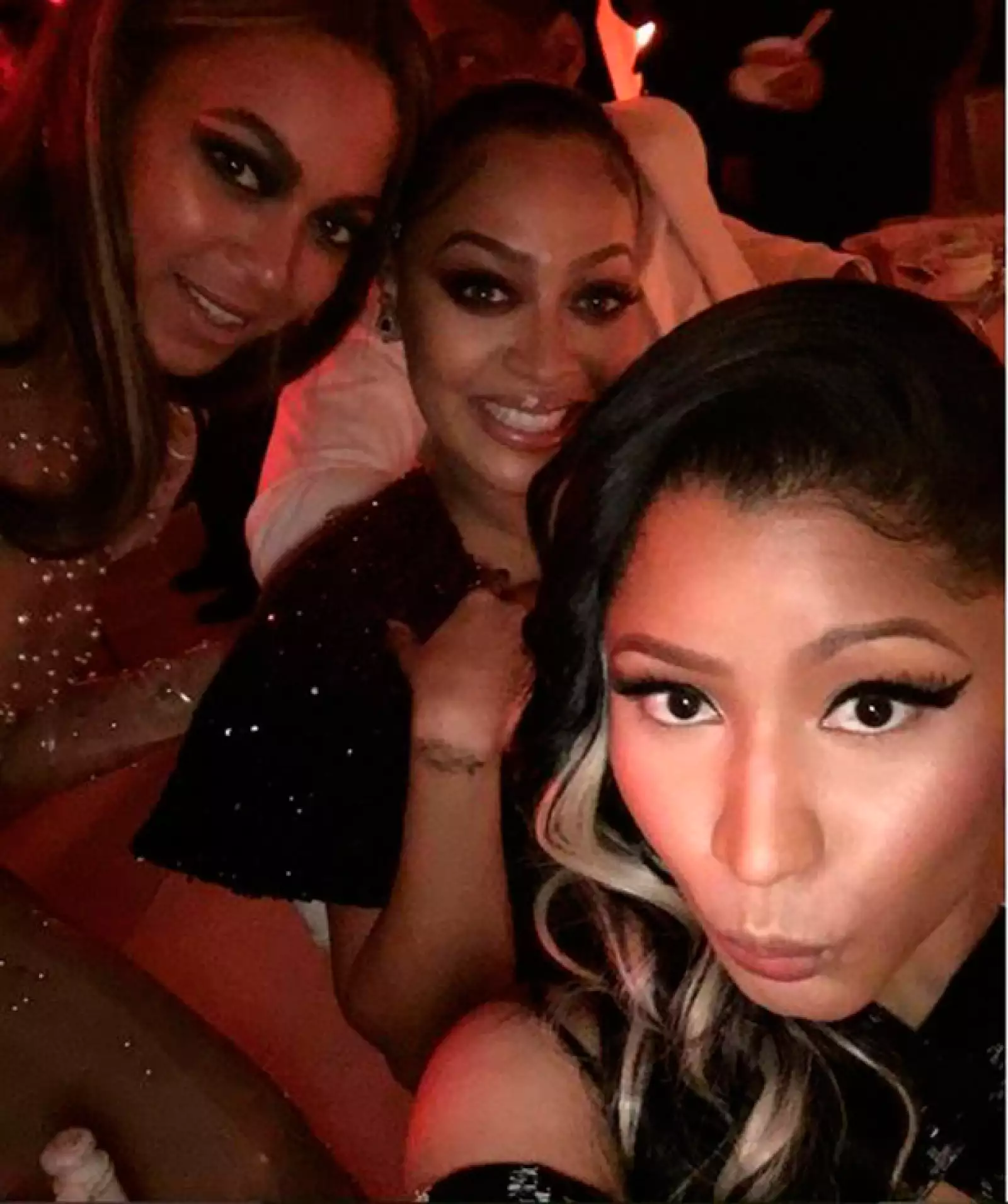 Beyoncé y Nicki Minaj.