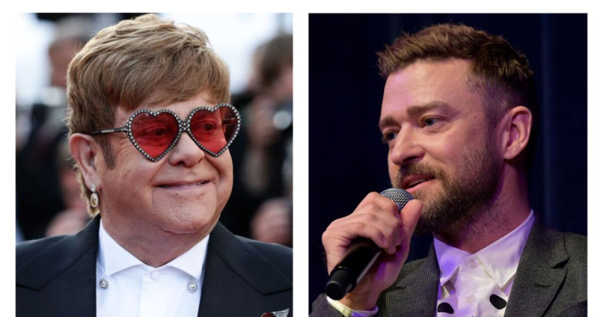 Elton John quería a Justin Timberlake como protagonista de Rocketman