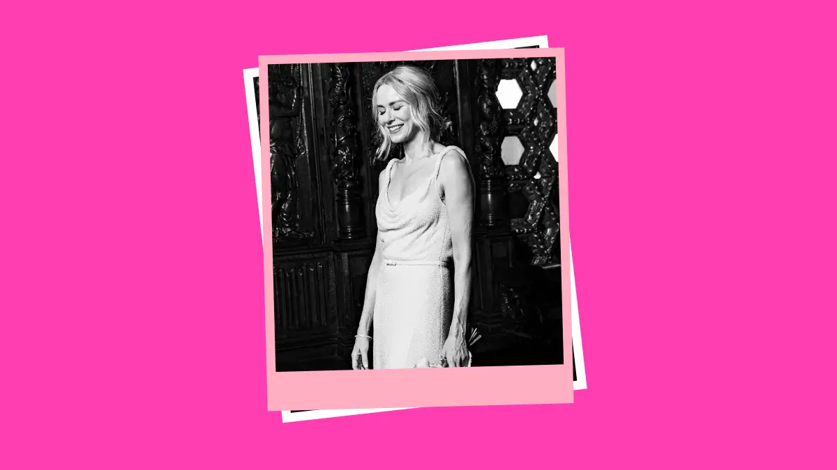 Naomi Watts se casó el fin de semana en la Ciudad de México en un vestido Dior 