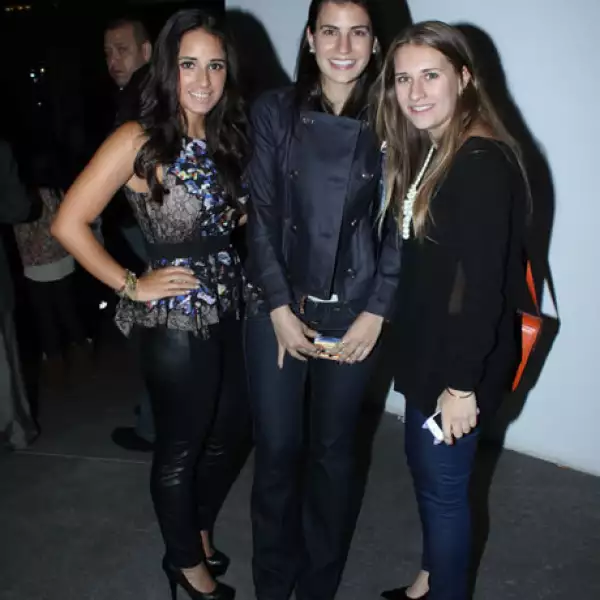 Annie Bajos, Lina Siman y Simone Sztrigler