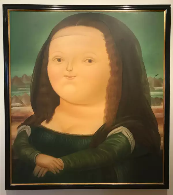 La Mona Lisa de Botero