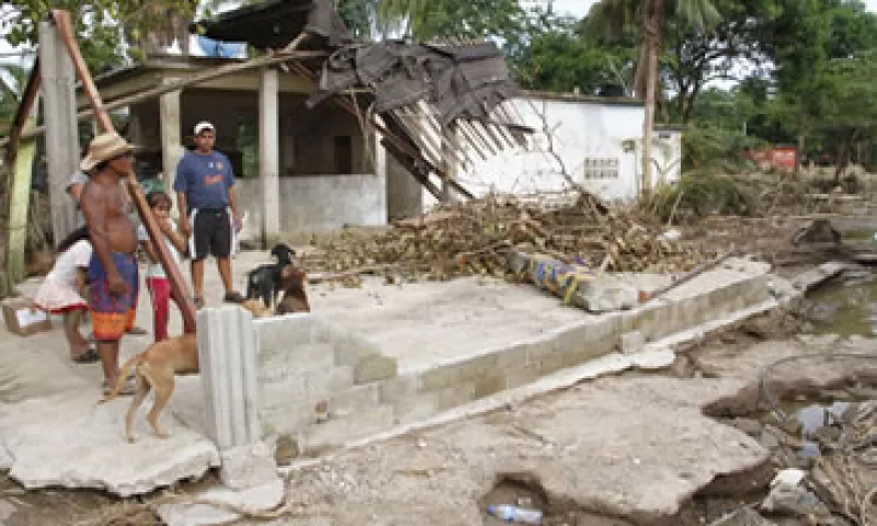 Las tormentas dejaron hasta el viernes un total de 147 muertos.(Foto: Notimex)