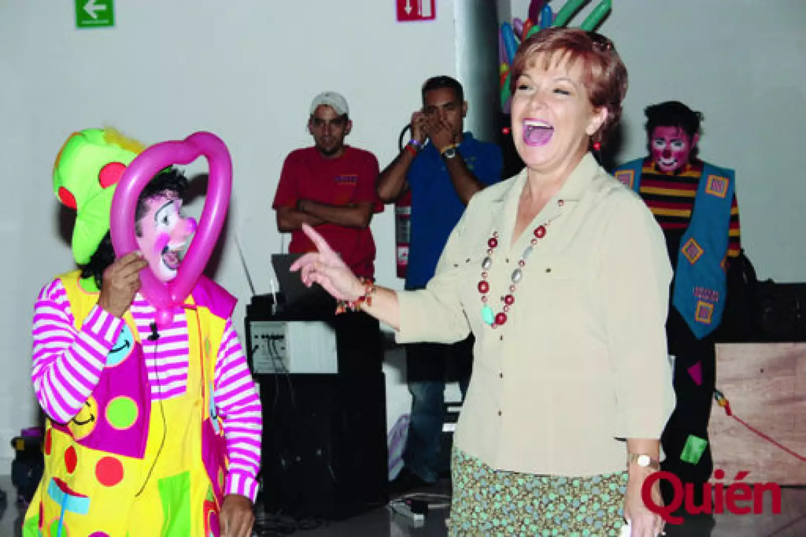Payaso, María del Carmen Bolado