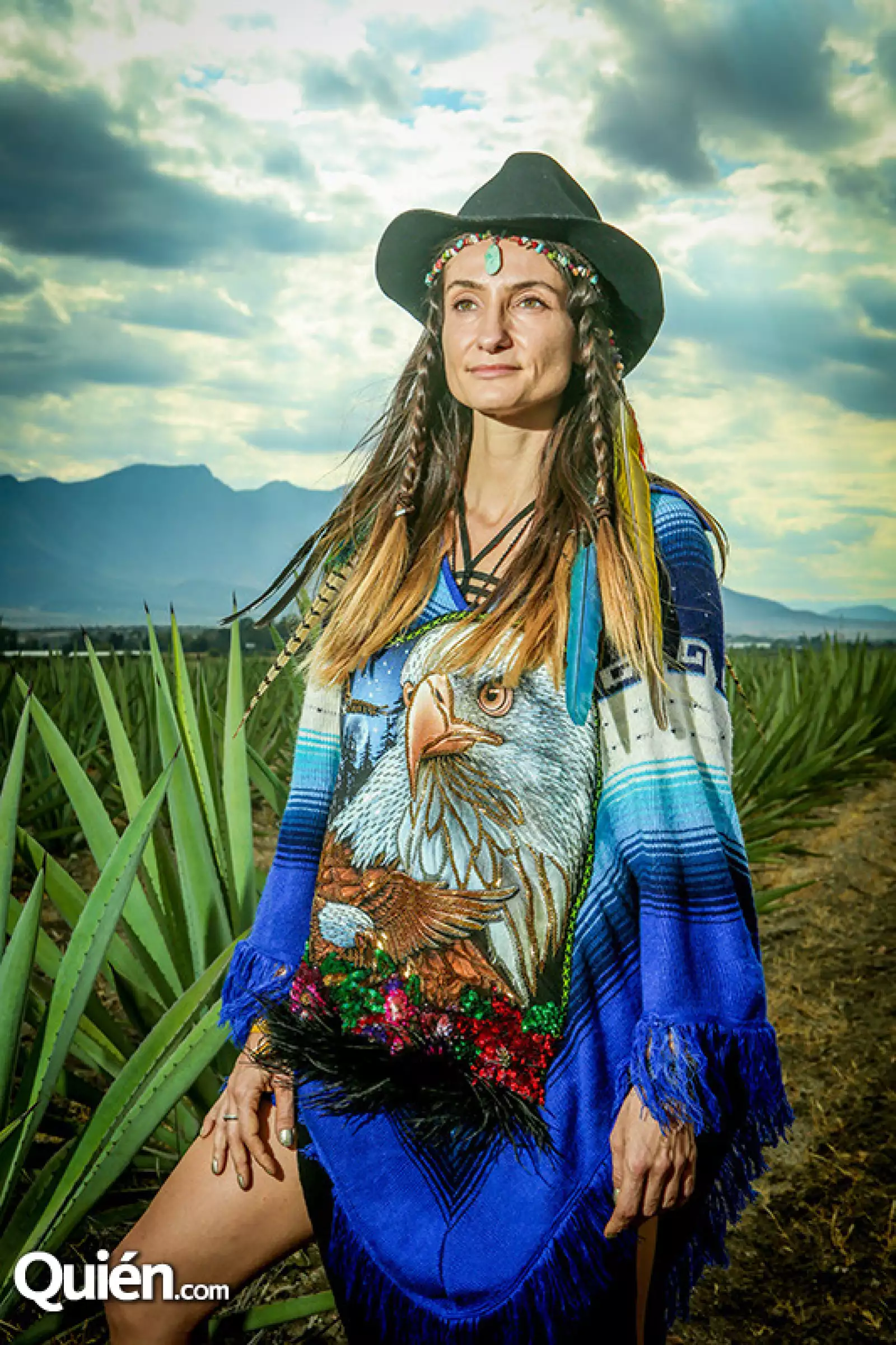 Bibi Brzozka en el evento Mezcal Amores experience en Oaxaca