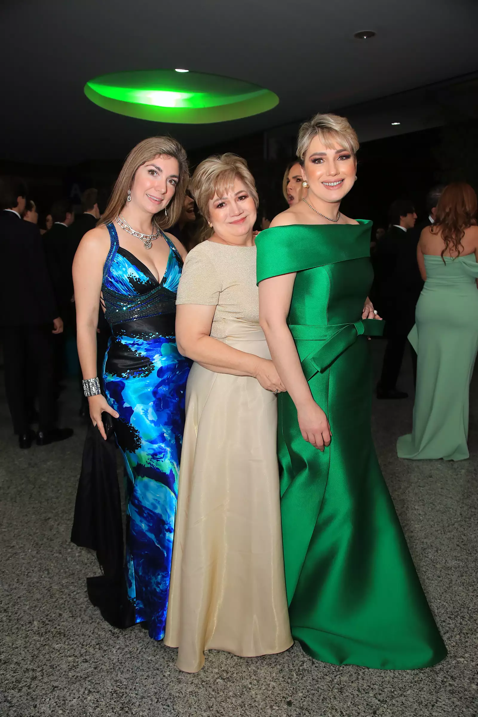 Lorena Bechara, Blanca Miranda de Cuellar y Marielena Cuellar de