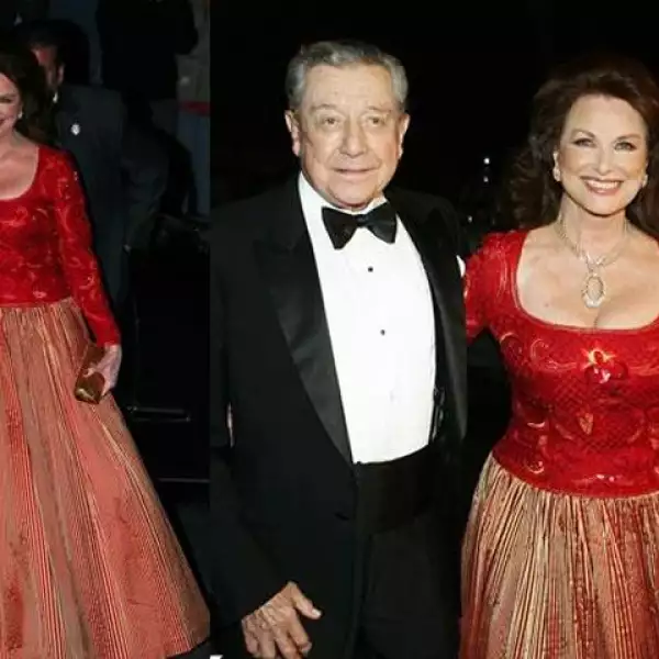 Christiane Magnani y Miguel Alemán