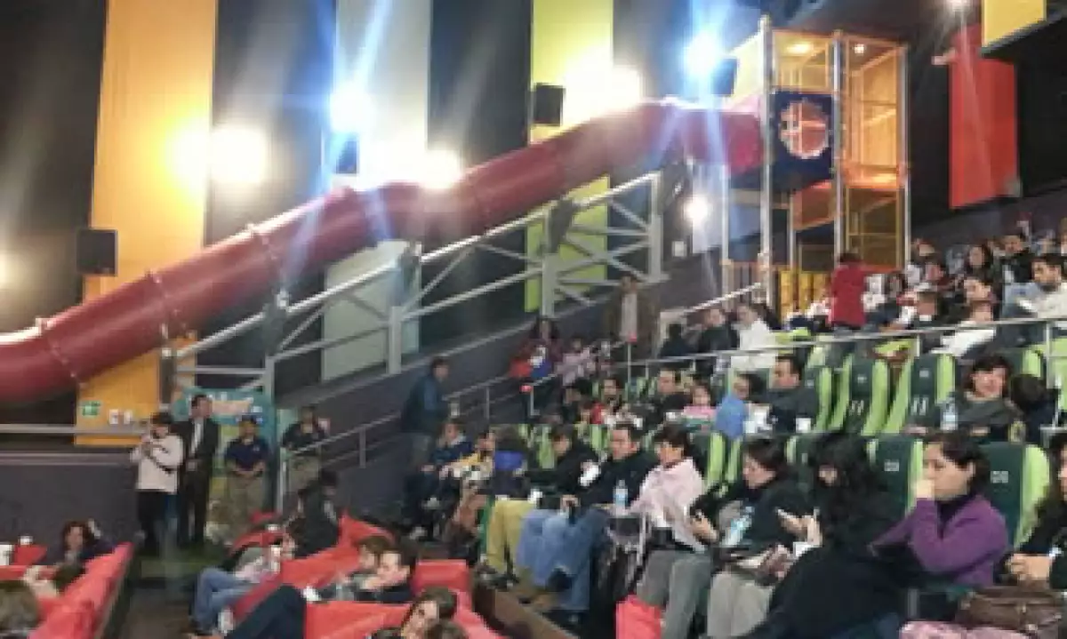 La empresa prevé abrir 15 espacios iguales en todo México este año. (Foto: Cortesía de Cinépolis)