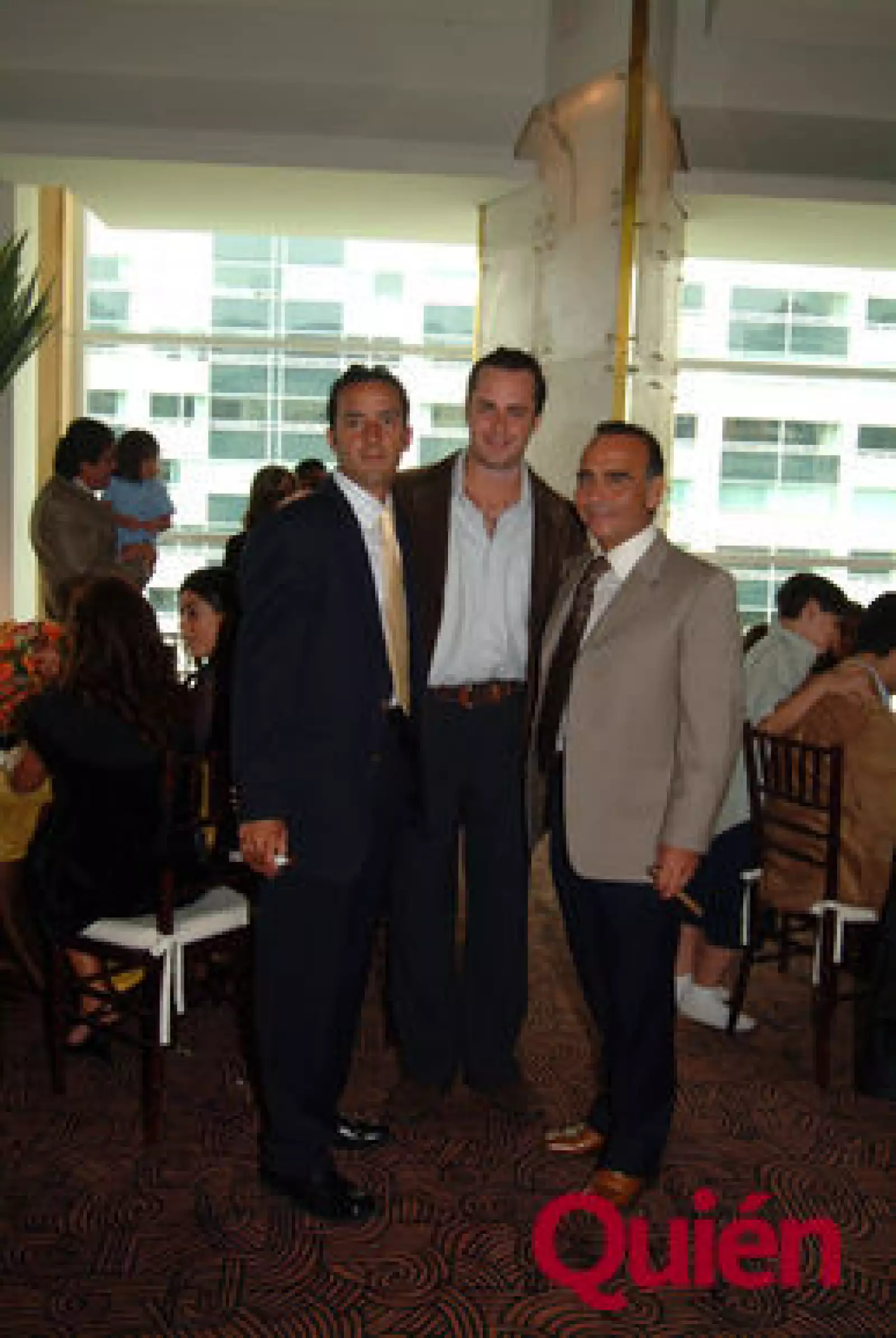 Pablo Cuevas, Michel Jordain, Alfredo Chedraui