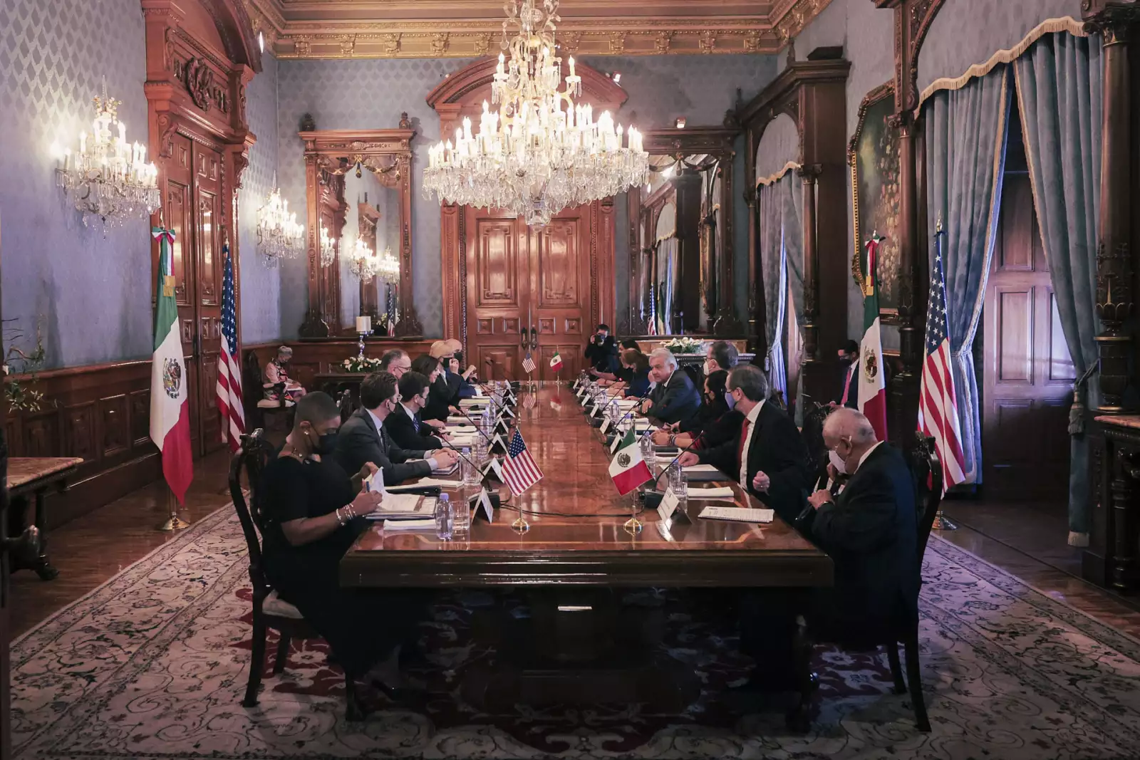 Vice President Kamala Harris Meets AMLO