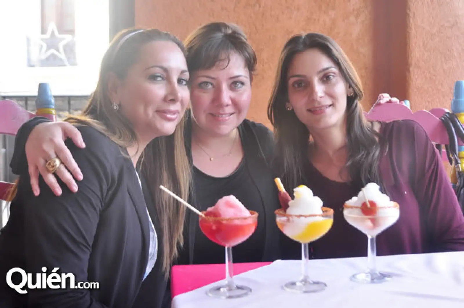 Rebeca Garza, Marcela Botello y Ruth Leal