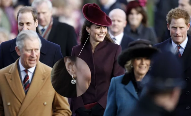 Muchos esperaban ansiosos el debut de la duquesa de Cambridge durante el servicio de Navidad de Sandringham. Entérate cómo fue look de ayer.