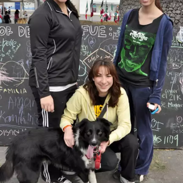 Isabel González Dillon,Chayito Zendejas y Paula Coronado