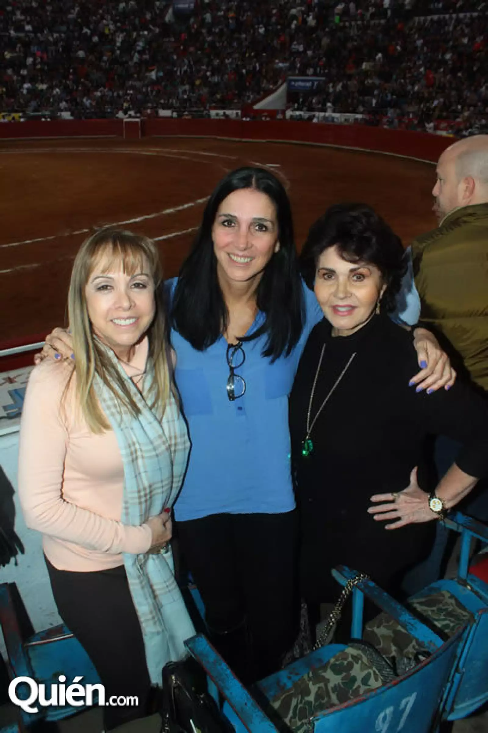 Beatriz Herrerías,Araceli Olvera y Laura León