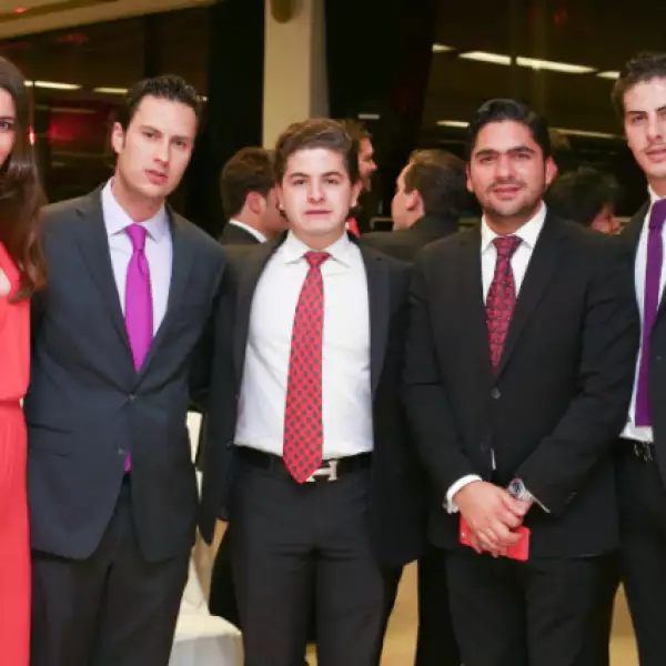 Fernanda Said, Mariano Simón, Ramiro Giménez, Jonathan Plascencia y Gerardo Said