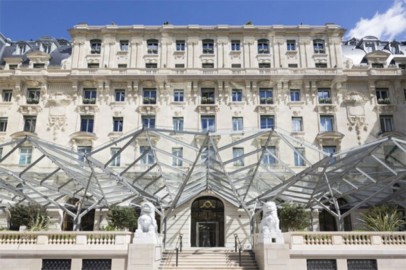 El hotel de cinco estrellas fue inaugurado en 2014.
