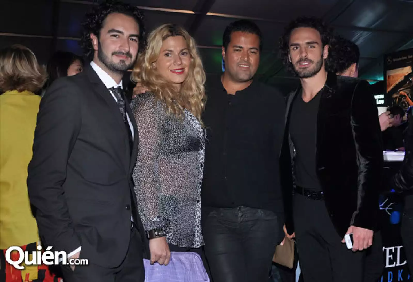 Jorge Torres, Liliana Sada, Aldo Rendón y Pepe Díaz