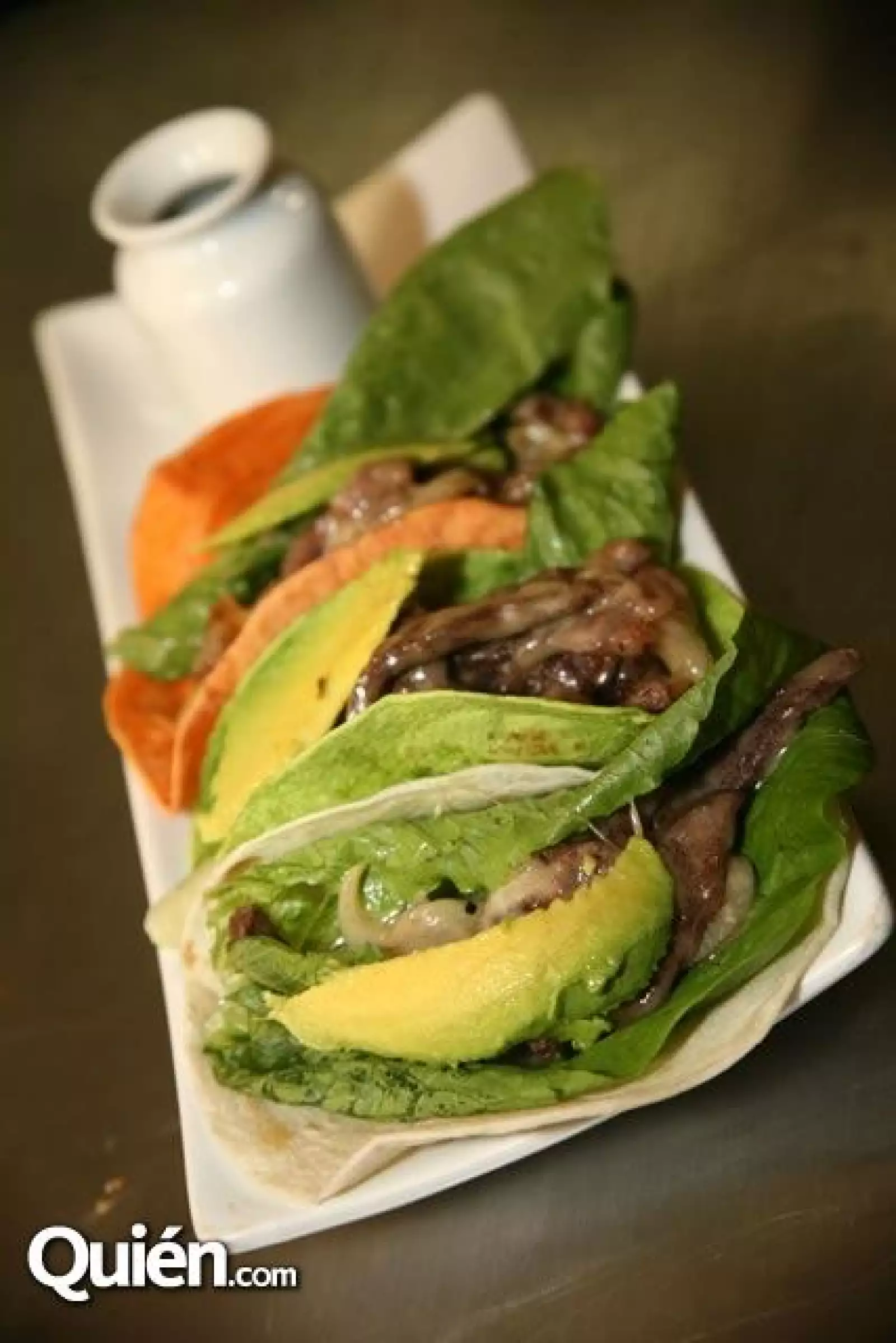 Tacos de camarón al amaranto