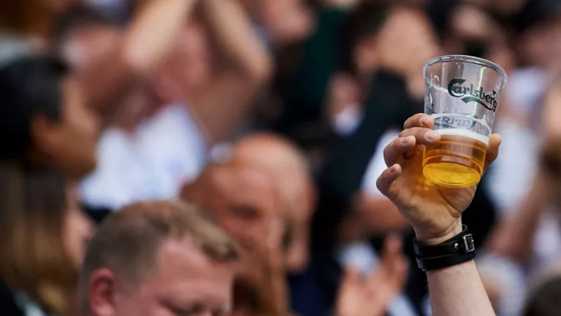 Cerveza en los estadios